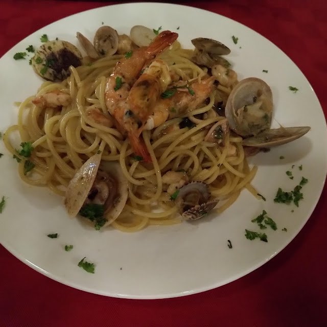 Vanilla Sky Restaurant · 海鲜意面实拍